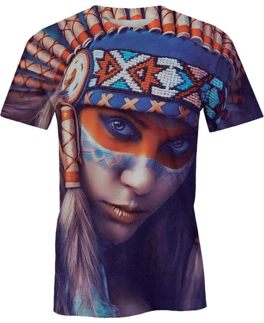 WelcomeNative Native American Woman 3D Hoodie, All Over Print Hoodie, Native American