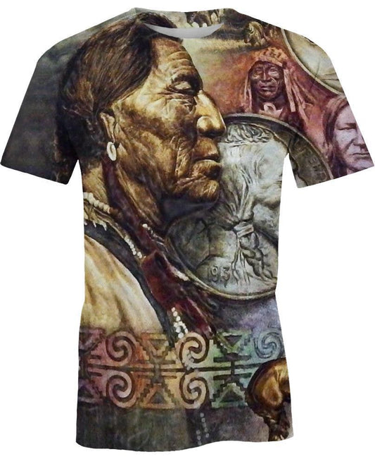 WelcomeNative Native Chief 3D Hoodie, All Over Print Hoodie, Native American