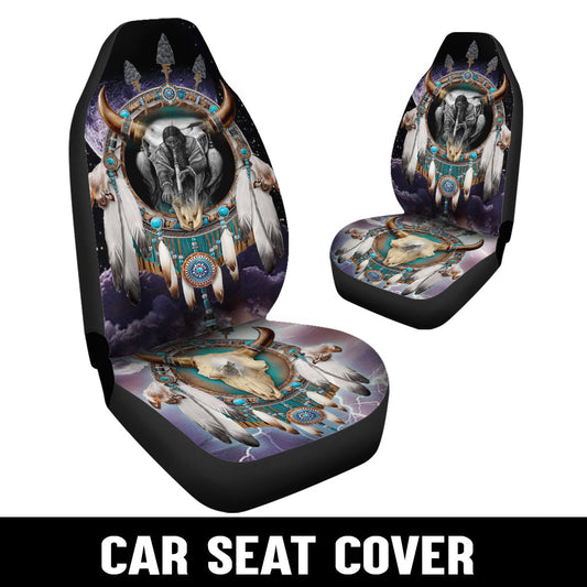 WelcomeNative Native Car Seat Cover, 3D Car Seat Cover , All Over Print Car Seat Cover - Design #0098