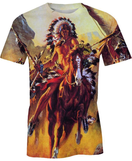 WelcomeNative Native War 3D Hoodie, All Over Print Hoodie, Native American