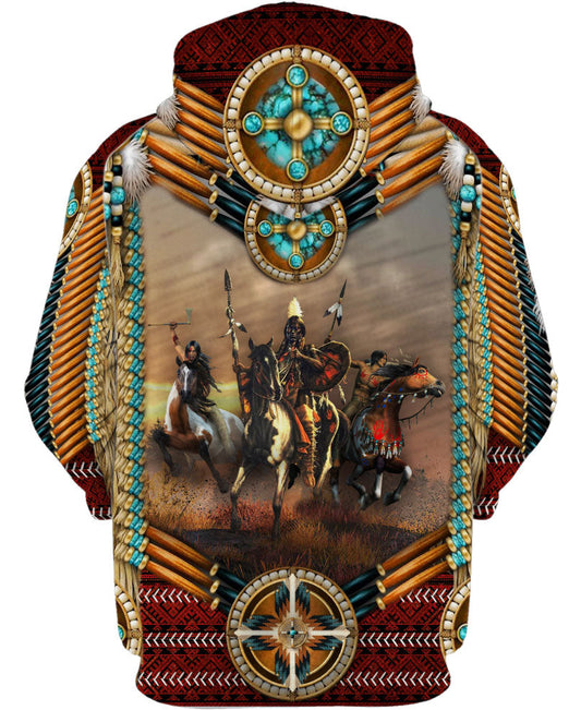 WelcomeNative Native American 3D Hoodie, All Over Print Hoodie, Native American