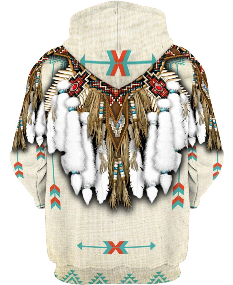 WelcomeNative Native Patterns Hoodie, All Over Print Hoodie, Native American