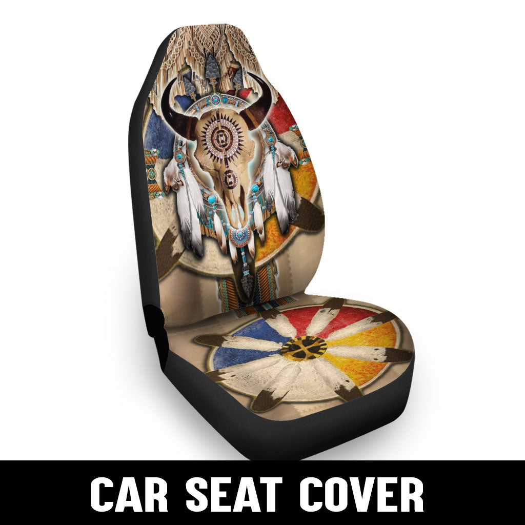 WelcomeNative Native Car Seat Cover, 3D Car Seat Cover , All Over Print Car Seat Cover - Design #0093