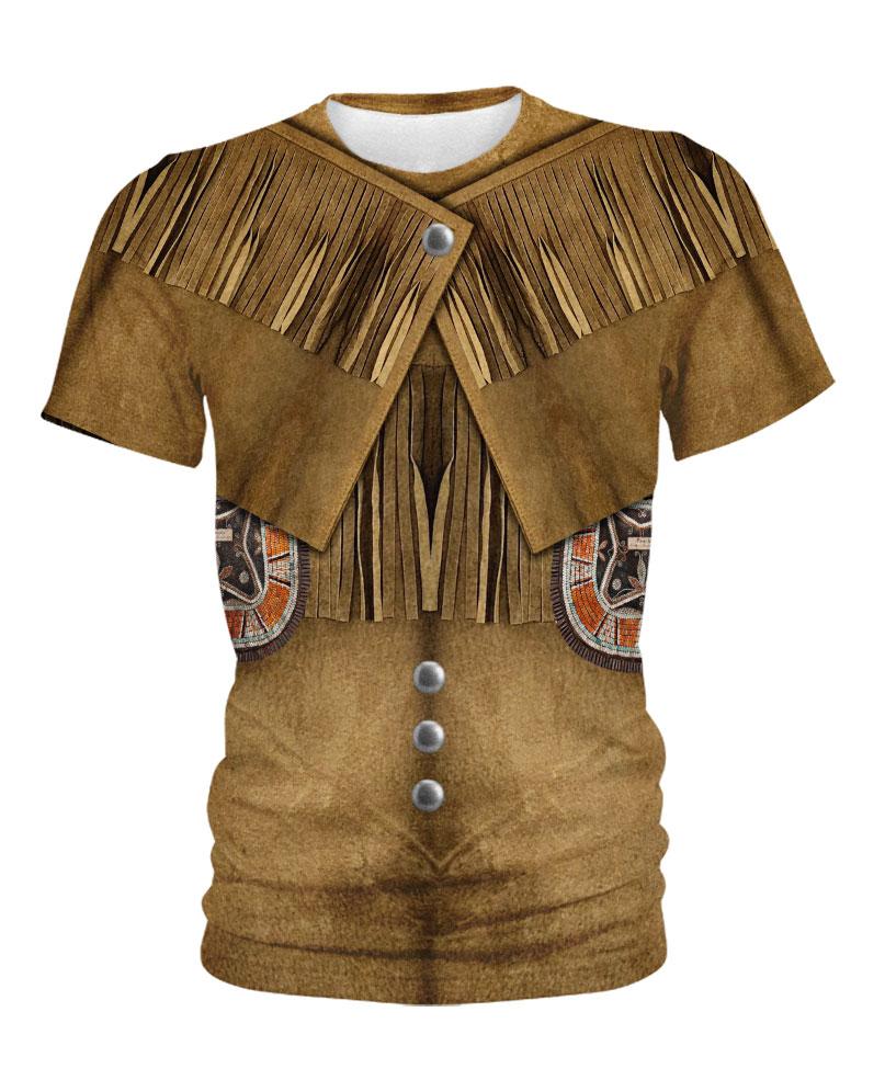 WelcomeNative Strong Brown Native 3D Hoodie, All Over Print Hoodie, Native American
