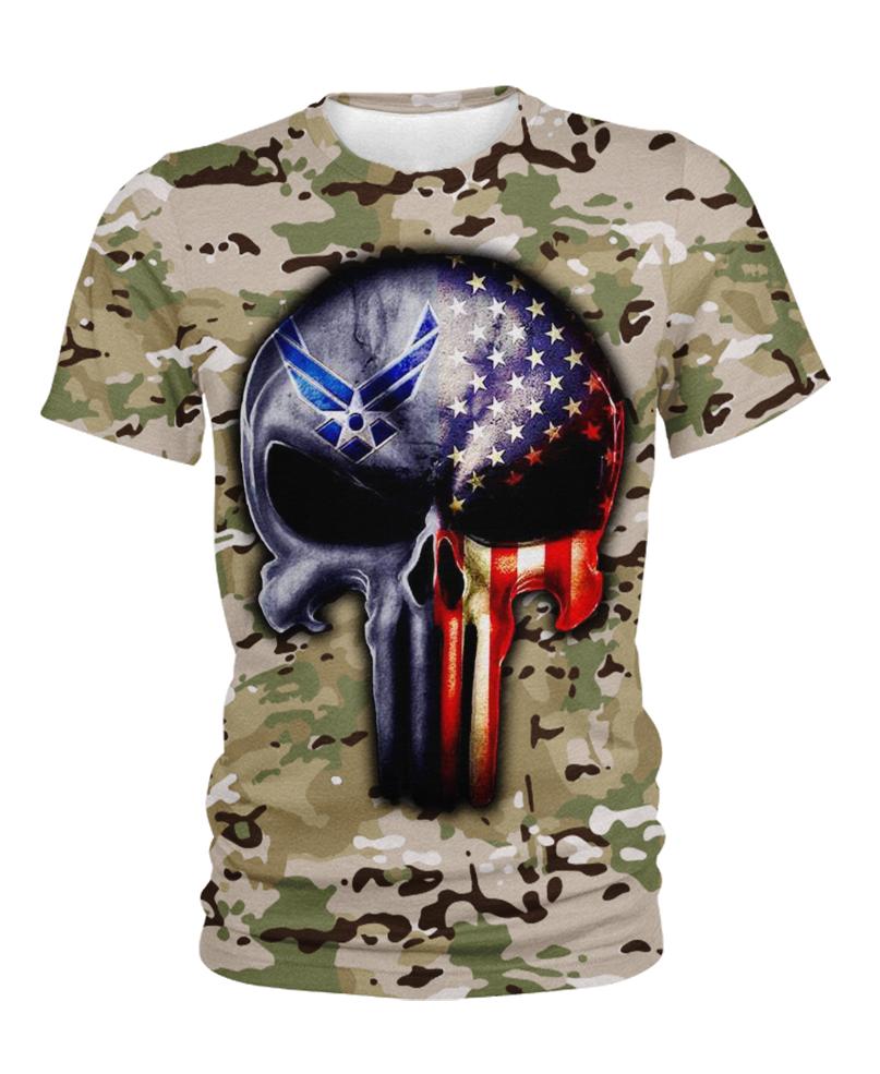 WelcomeNative US Air Force 3D Hoodie, All Over Print Hoodie, Native American