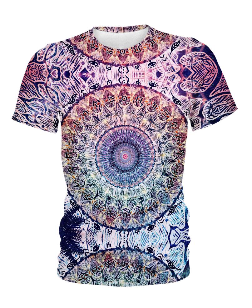 WelcomeNative Mandala Pattern 3D Hoodie, All Over Print Hoodie, Native American
