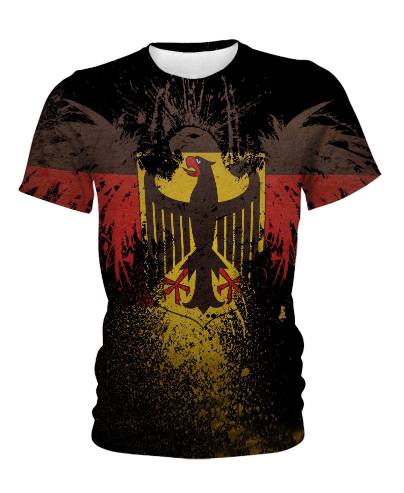 WelcomeNative Germany Brown 3D Hoodie, All Over Print Hoodie, Native American