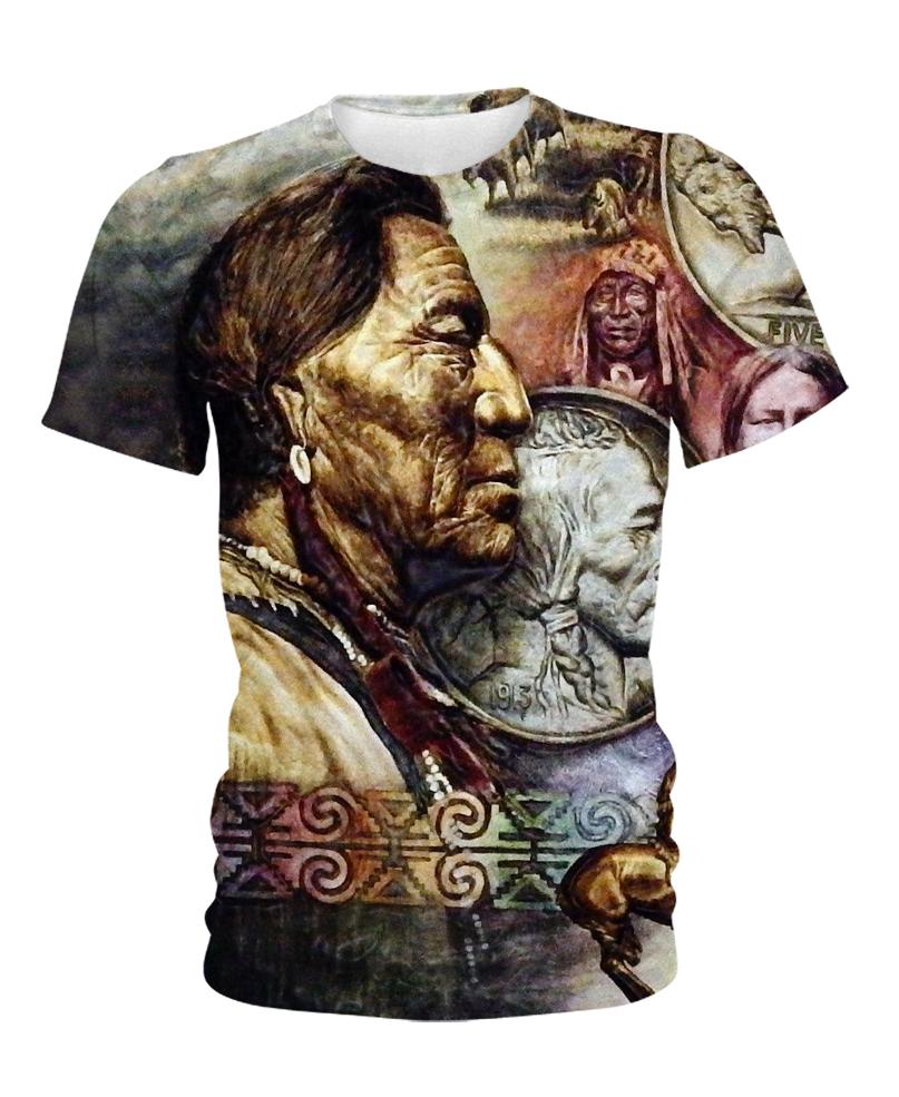 WelcomeNative Native Chief 3D Hoodie, All Over Print Hoodie, Native American