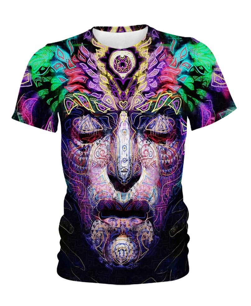 WelcomeNative Face 3D Hoodie, All Over Print Hoodie, Native American