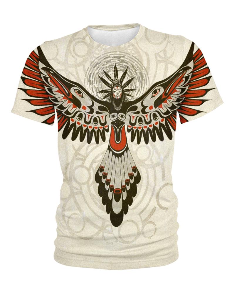 WelcomeNative Spread Wings 3D Hoodie, All Over Print Hoodie, Native American