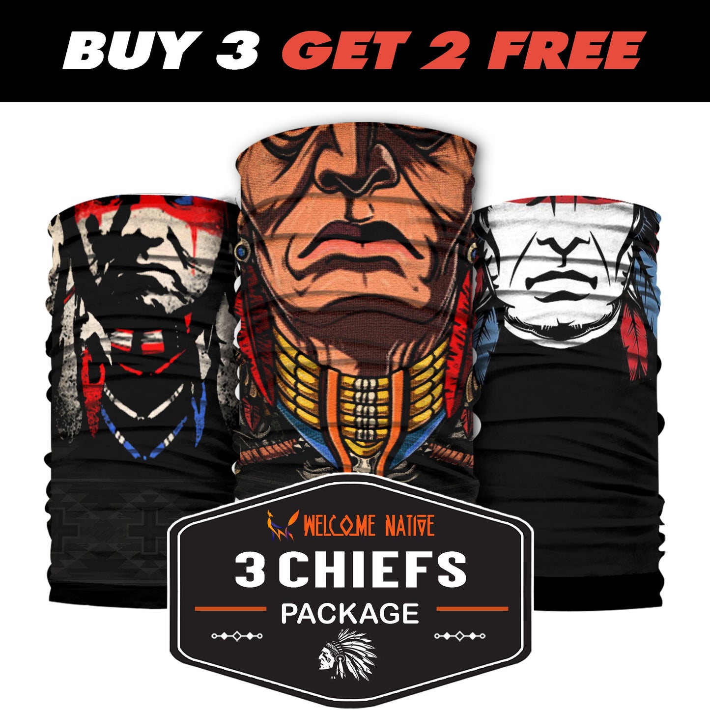 3-Chief Package 03 - Native American
