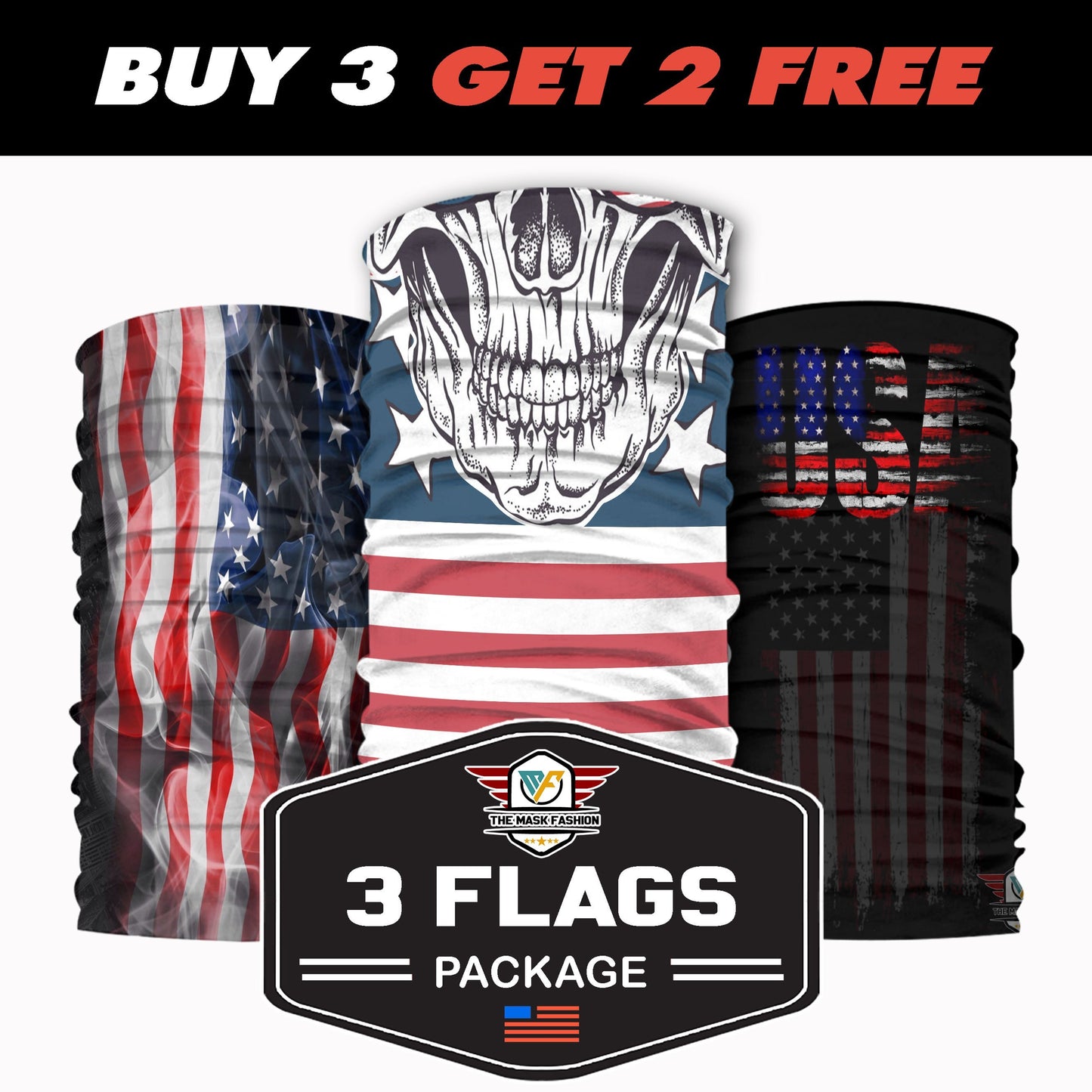 3-Flags Package 23 - Native American