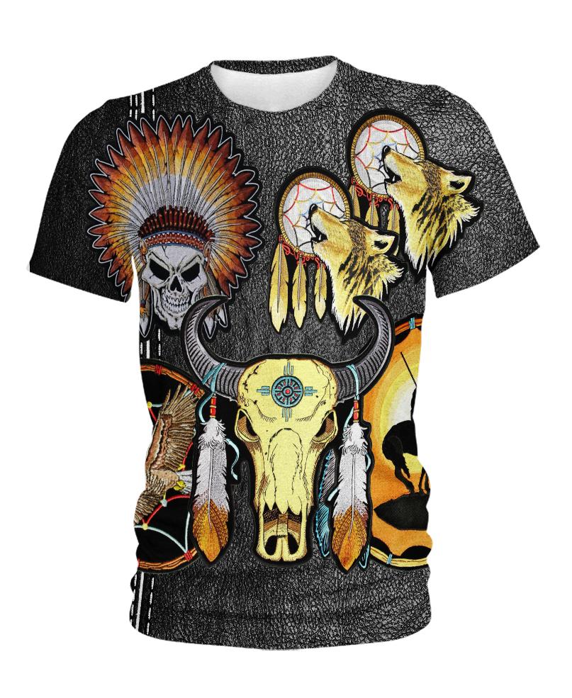 WelcomeNative Native Buffalo 3D Hoodie, All Over Print Hoodie, Native American