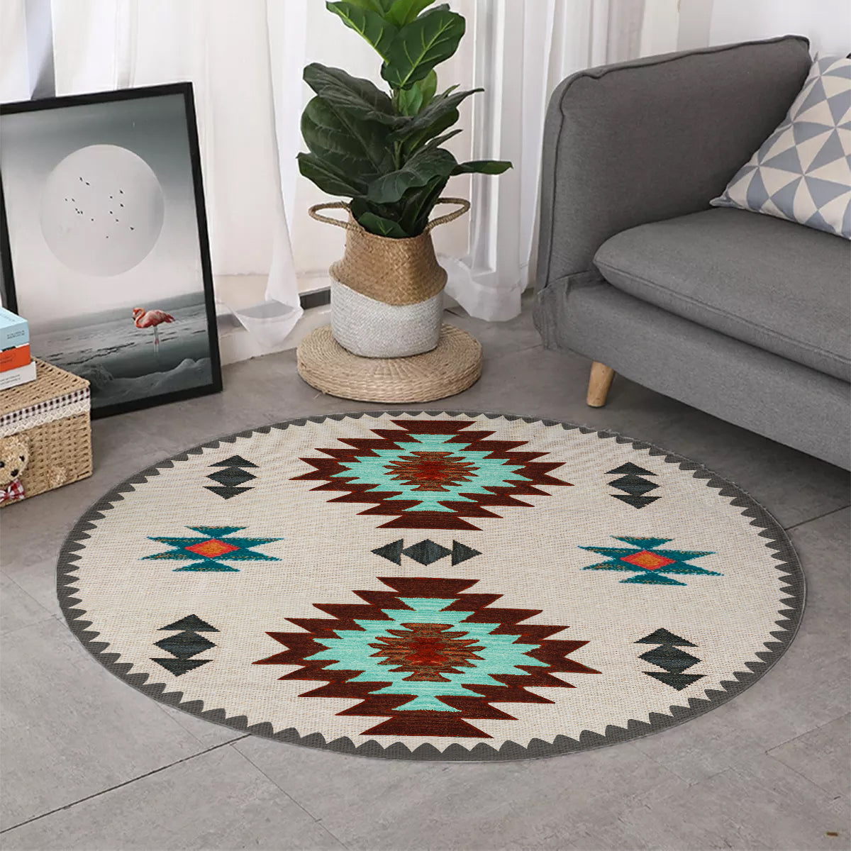 WelcomeNative Native American Style Rug