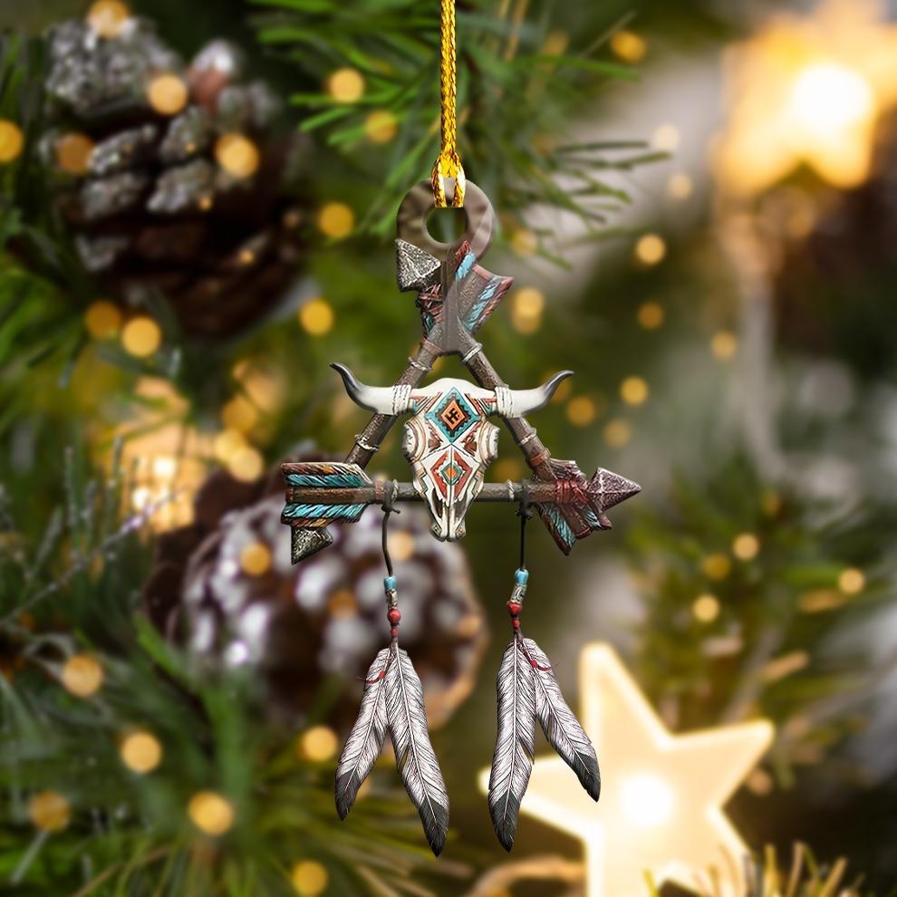 WelcomeNative Native American Ornament, 3D Ornament, All Over Print Ornament