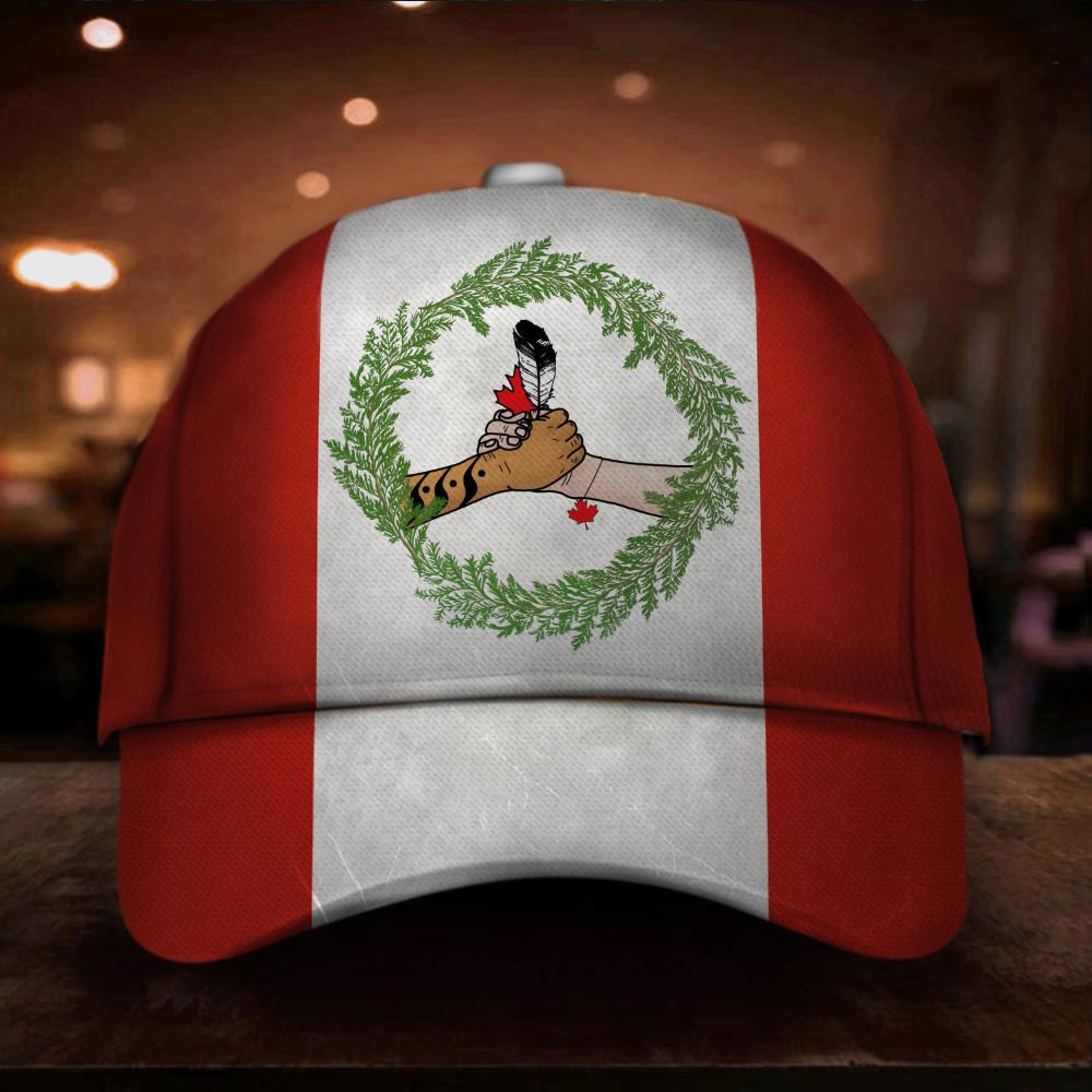 Every Child Matters Cap Canada Flag Orange Shirt Day Merch Baseball Hat Awareness