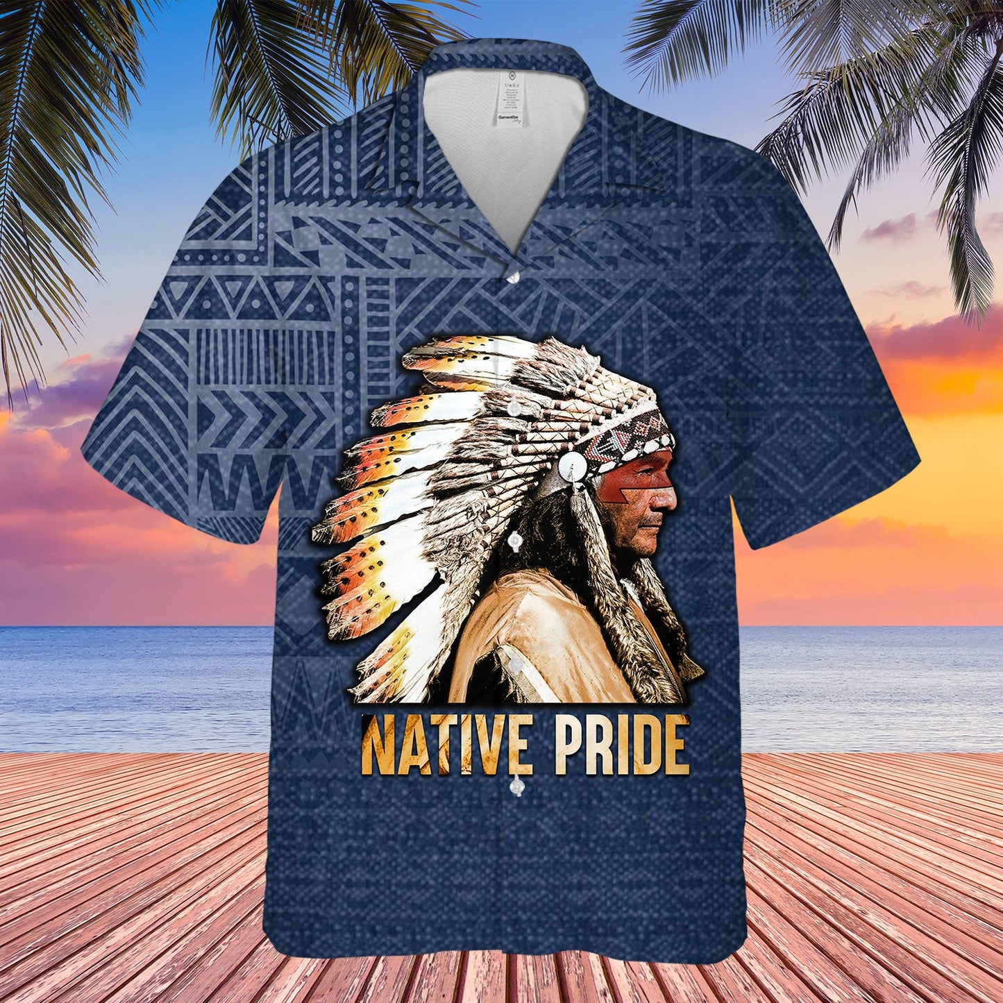 Native American Hawaiian Shirt