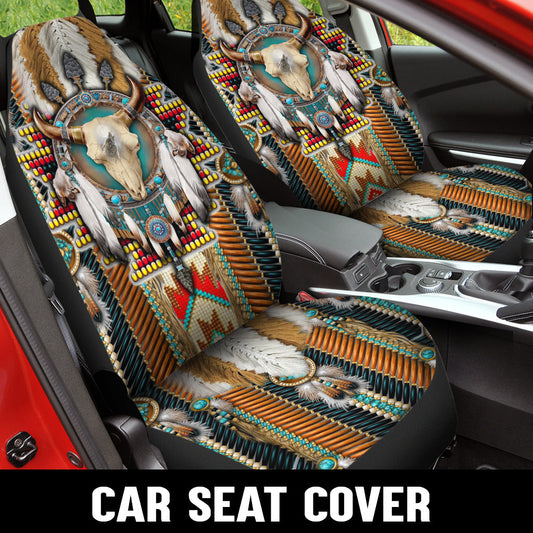 WelcomeNative Native Car Seat Cover, 3D Car Seat Cover , All Over Print Car Seat Cover - Design #18