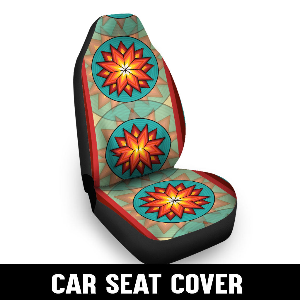 WelcomeNative Native Car Seat Cover, 3D Car Seat Cover , All Over Print Car Seat Cover - Design #38
