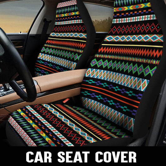 WelcomeNative Native Car Seat Cover, 3D Car Seat Cover , All Over Print Car Seat Cover - Design #69
