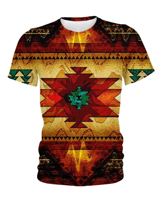 WelcomeNative Native Pattern, 3D T Shirt, All Over Print T Shirt, Native American