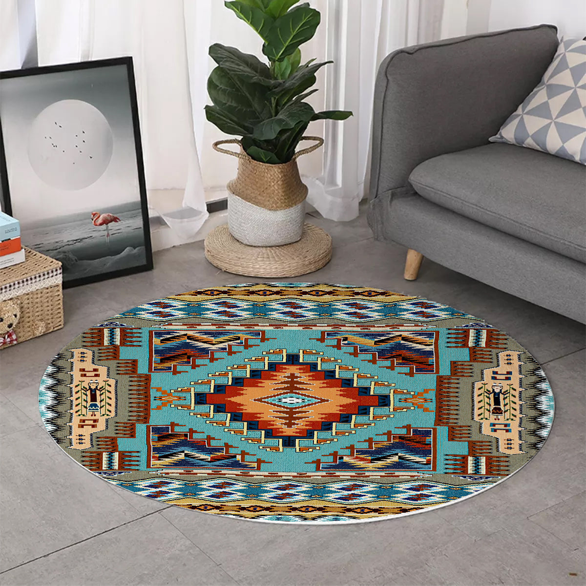 WelcomeNative Native American Style Rug