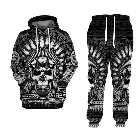 WelcomeNative 3D Native Hoodie, 3D Sweatpants Set, Native american