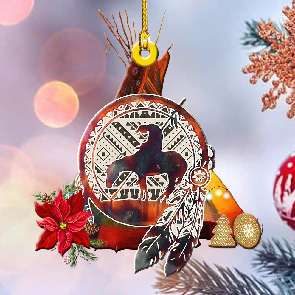 WelcomeNative Native American Ornament, 3D Ornament, All Over Print Ornament