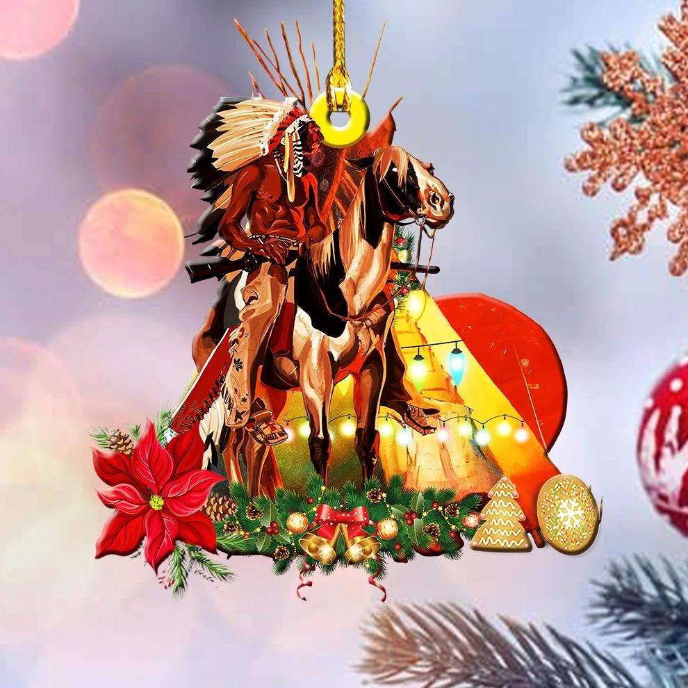 WelcomeNative Native American Ornament, 3D Ornament, All Over Print Ornament