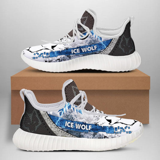 WelcomeNative Ice Wolf Native, 3D Shoes, All Over Print Shoes