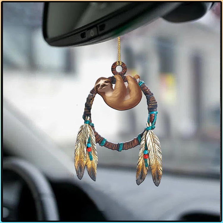 WelcomeNative Native American Unique Design Car Hanging Ornament, 3D Ornament