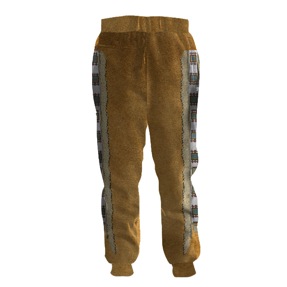 WelcomeNative Native Pattern Sweatpants, 3D Sweatpants, All Over Print Sweatpants