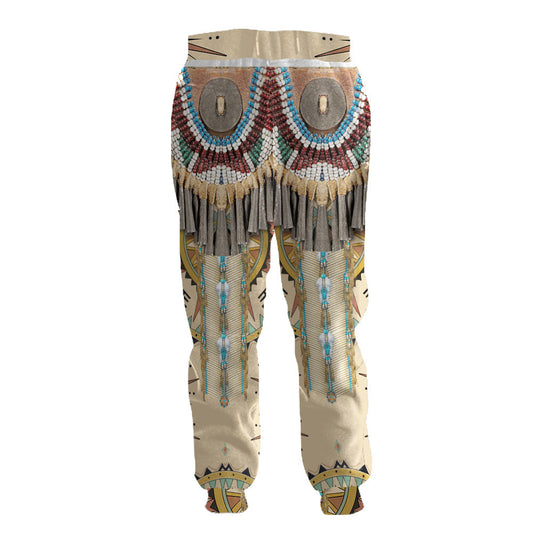 WelcomeNative Pattern Native Sweatpants, 3D Sweatpants, All Over Print Sweatpants