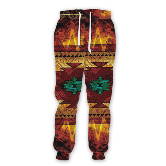WelcomeNative Native Patterns Sweatpants, 3D Sweatpants, All Over Print Sweatpants