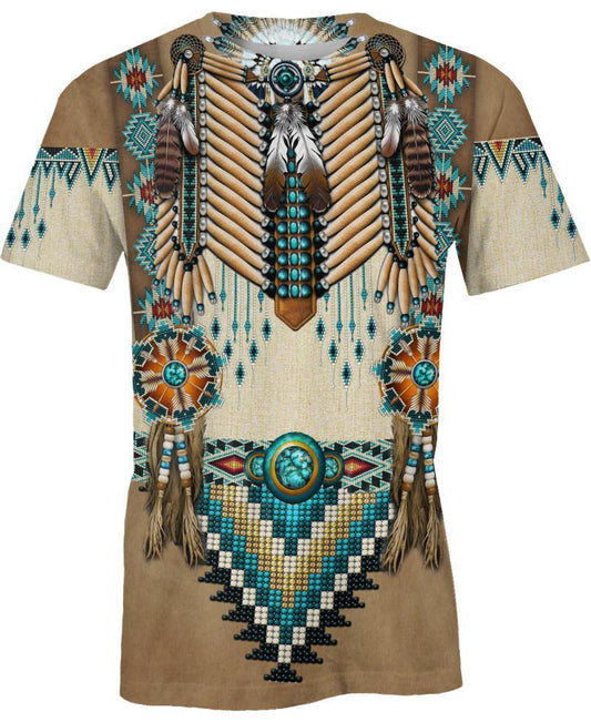 WelcomeNative Native Pattern Beautiful 3D Hoodie, All Over Print Hoodie, Native American
