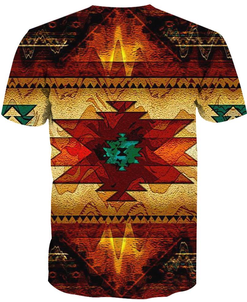 WelcomeNative Native Pattern, 3D T Shirt, All Over Print T Shirt, Native American