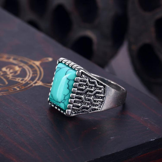 Vintage Turquoise Stone Ring