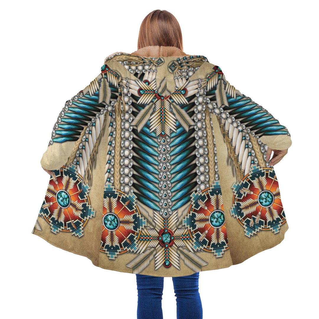 WelcomeNative Pattern Native 3D Dream Cloak, All Over Print Dream Cloak, Native American