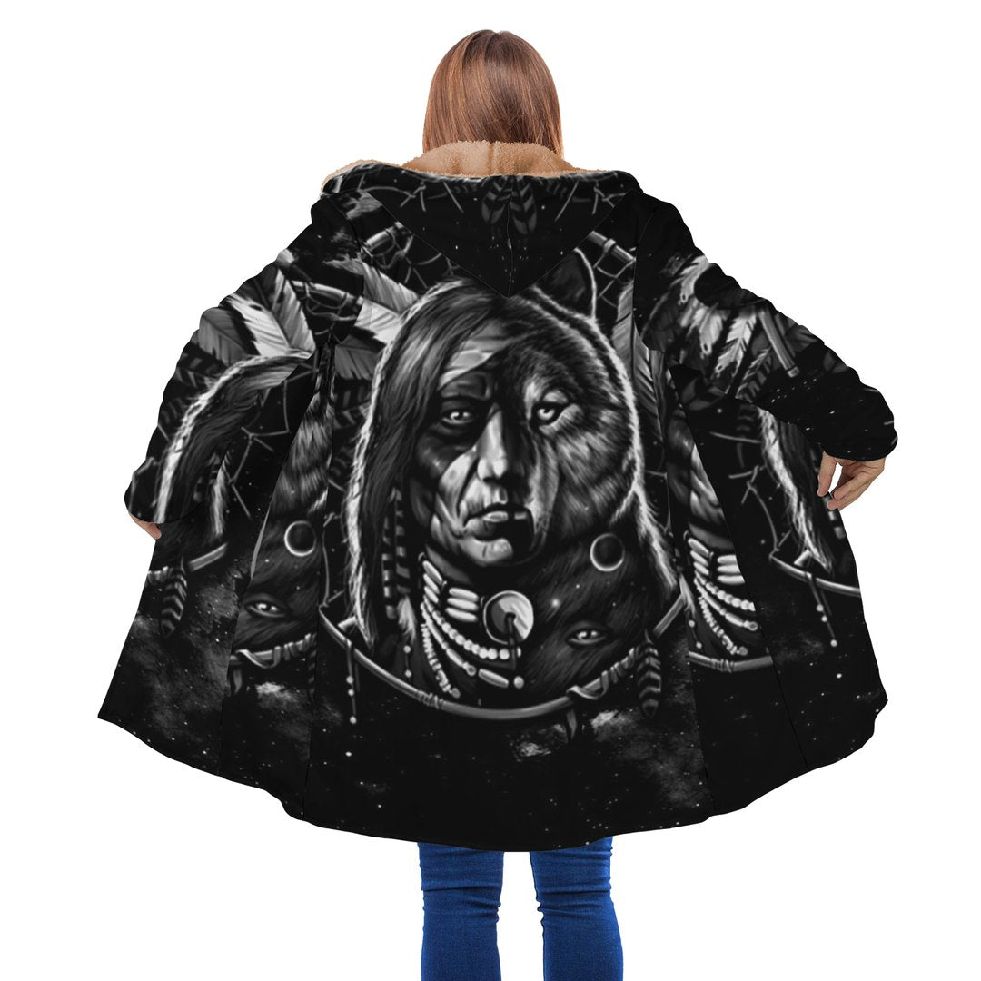 WelcomeNative Chief Native 3D Dream Cloak, All Over Print Dream Cloak, Native American