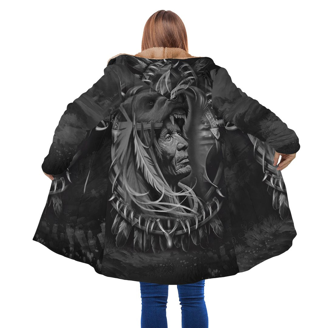 WelcomeNative Chief Spirit Native 3D Dream Cloak, All Over Print Dream Cloak, Native American