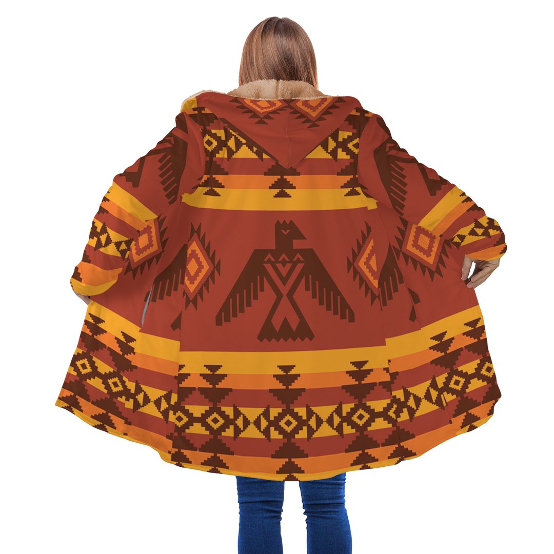 WelcomeNative Pattern Eagle Native 3D Dream Cloak, All Over Print Dream Cloak, Native American