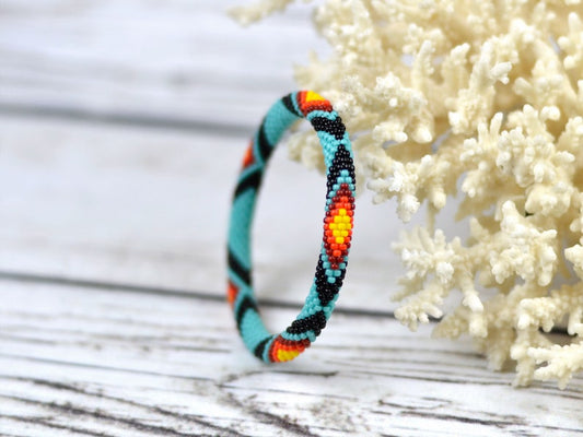 WelcomeNative Turquoise Bracelet Ethnic Jewelry Tribal