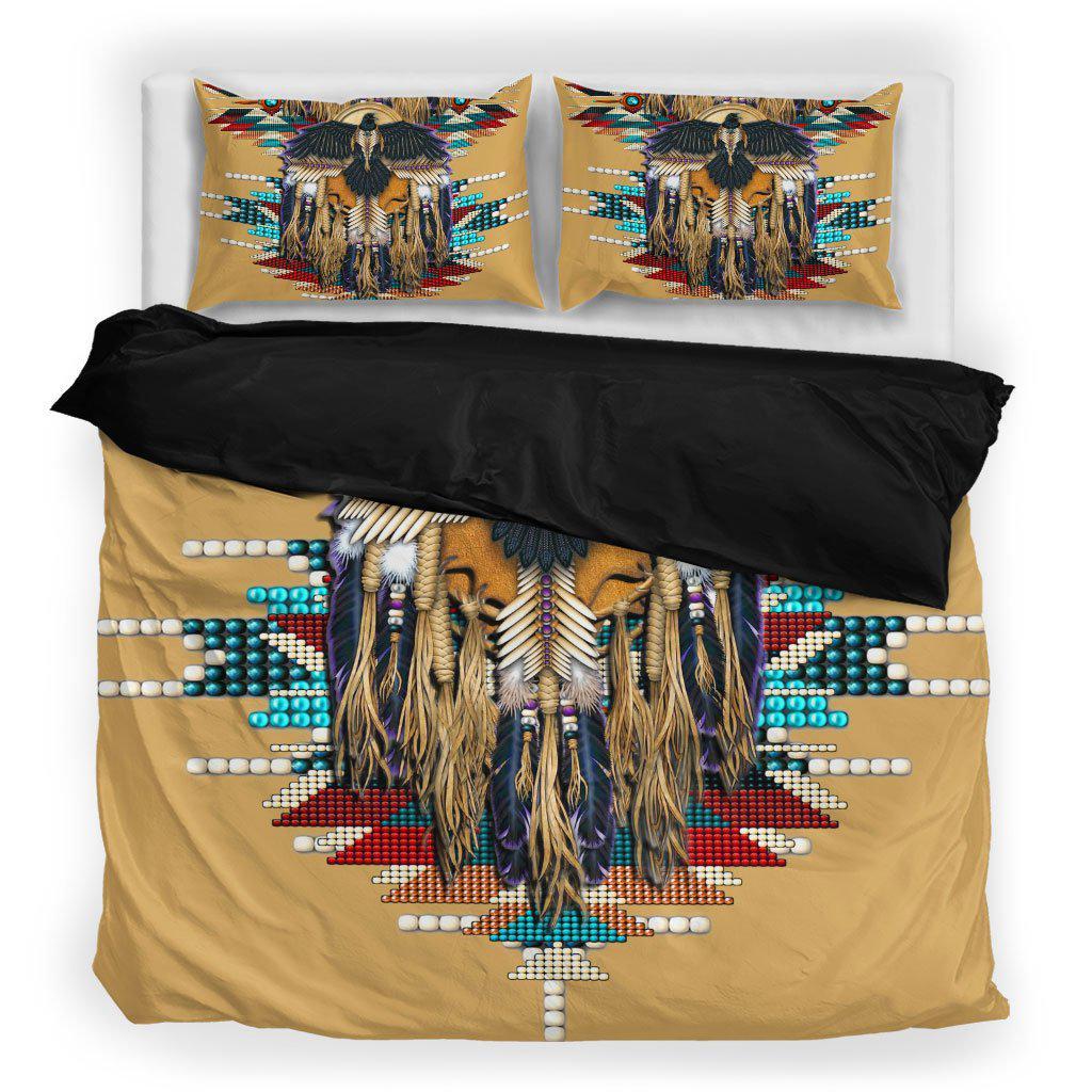 WelcomeNative Eagle Pattern Beautiful Bedding Set, 3D Bedding Set, All Over Print, Native American