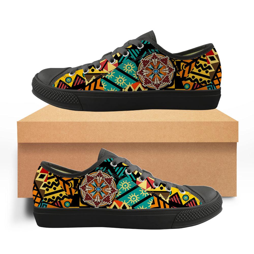 WelcomeNative Abstract Shoes Native , 3D Shoes, All Over Print Shoes
