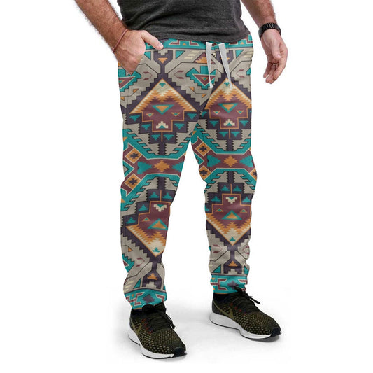 WelcomeNative Native American Culture Sweatpants, 3D Sweatpants, All Over Print Sweatpants