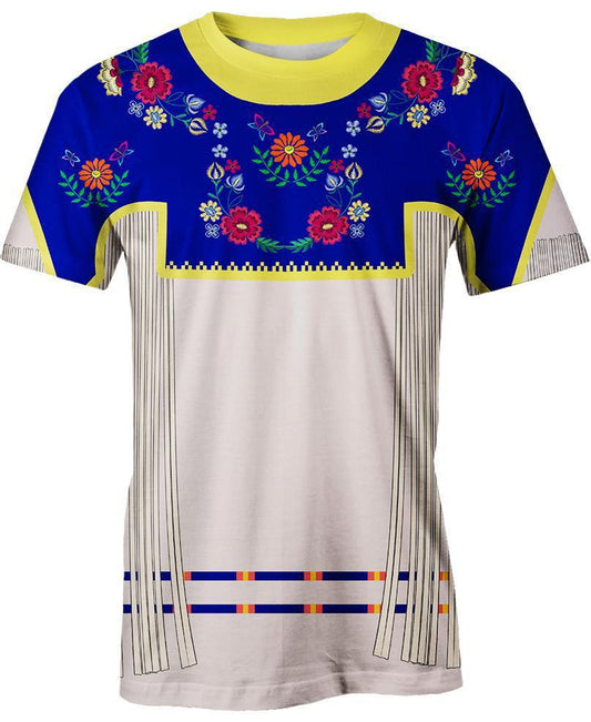 WelcomeNative Native Navy 3D Hoodie, All Over Print Hoodie, Native American