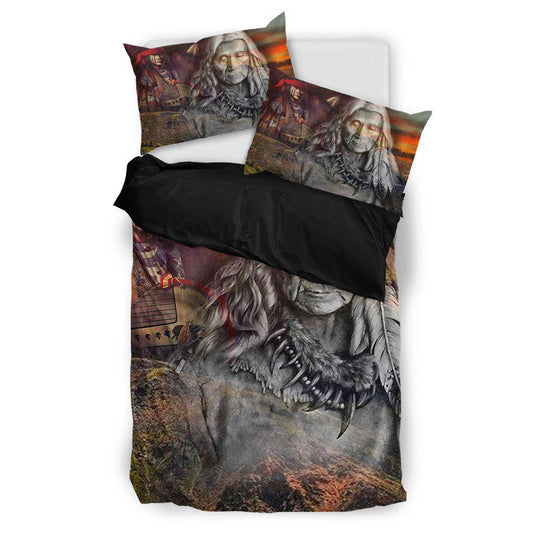 WelcomeNative Native Local Person Bedding Set, 3D Bedding Set, All Over Print, Native American