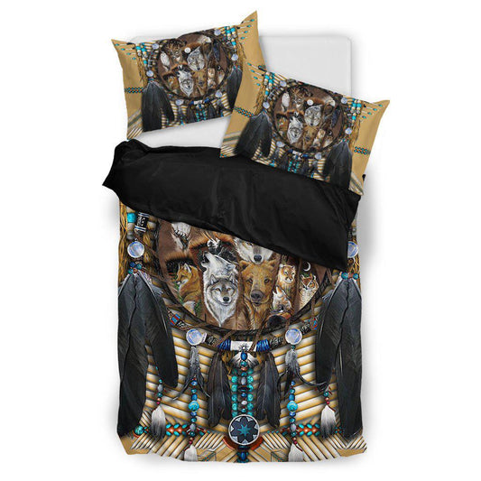 Vignette Printed Wolf