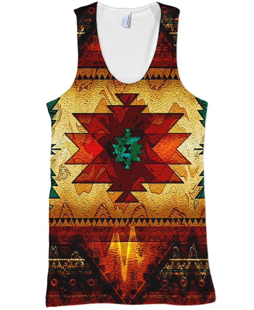 WelcomeNative Native Pattern 3D Hoodie, All Over Print Hoodie, Native American