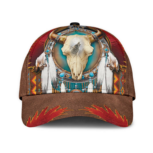 WelcomeNative Native American Cap, 3D Cap , All Over Print Cap
